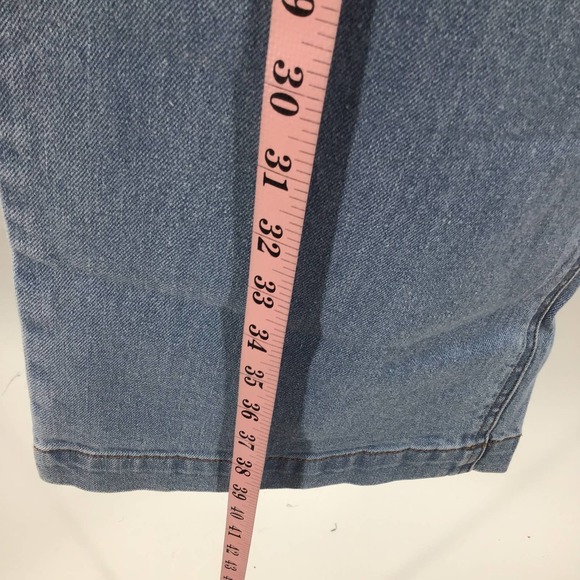 PRINCESS HIGHWAY 12 L light blue Emily denim cotton blend boot leg jeans - Picture 4 of 10